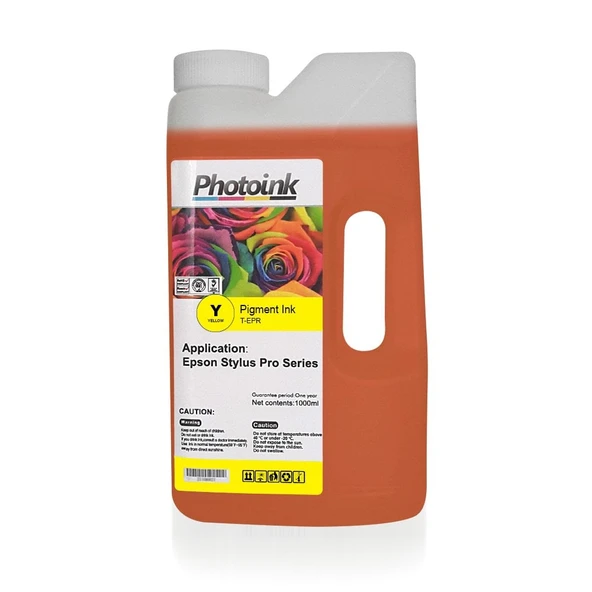 EPSON Stylus Pro için 1000 ml SARI YELLOW Pigment Plotter Mürekkep (T-EPR) ürün görseli 1