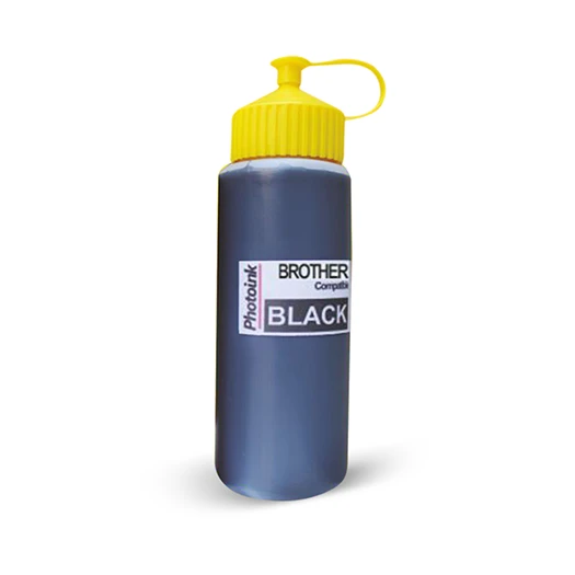 Brother Yazıcılar için uyumlu 500 ml Siyah Mürekkep (PHOTOINK Akıllı Mürekkep) - T300/T310/T500/T510 ürün görseli 1