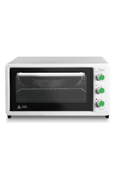 Luxell Lx-3675 40 Lt Börekçi Turbo Mini Fırın Yeşil Elma ürün görseli 1
