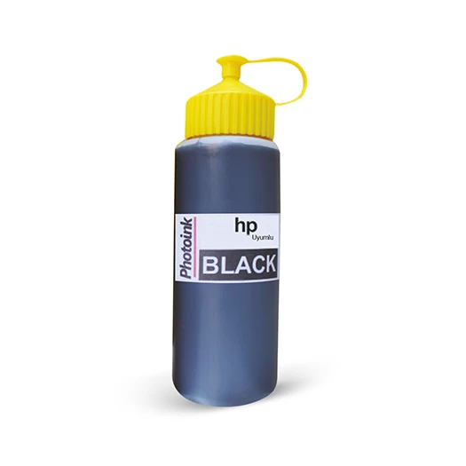 HP Plotter için uyumlu 500 ml  Photo Black Mürekkep (PHOTOINK Akıllı Mürekkep) ürün görseli 1
