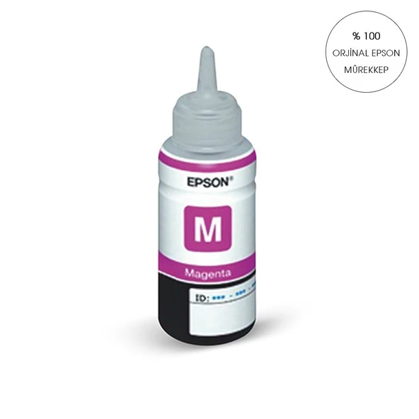 ORİJİNAL KIRMIZI Epson L800 / L810 / L850 / L1800 için ve 6 RENKLİ TÜM EPSON YAZICILAR İÇİN 70 ml. T6733 Mürekkep ürün görseli 1