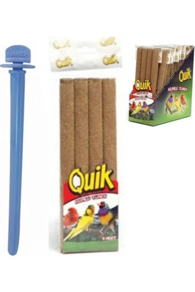 Quik Kumlu Tünek 4'lü (Plastik Tünek Hediyeli) ürün görseli 1