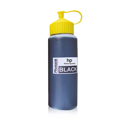 HP Yazıcılar için Vivera uyumlu 500 ml Siyah Mürekkep (PHOTOINKAkıllı Mürekkep) - GT5820/GT5810/5820/HP 315/HP 415 ürün görseli 1