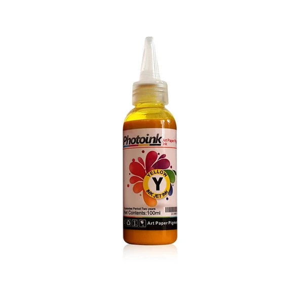 100 ml. SARI KUŞE MATBAA MÜREKKEBİ ürün görseli 1