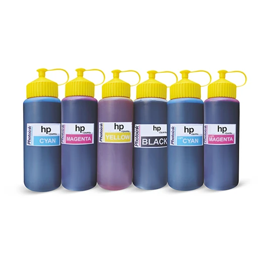 HP Serisi Yazıcılar için Vivera uyumlu 6x500 ml Mürekkep Seti (PHOTOINK Akıllı Mürekkep) - GT5820/GT5810/5820/HP 315/HP 415 ürün görseli 1