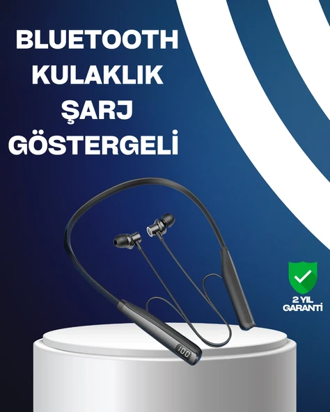Bluetooth 5.3 Boyun Bantlı Kulaklık – Oyun Müzik Modu, Sd Kart Desteği ürün görseli 1