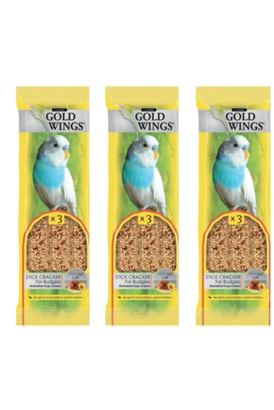 Gold Wings Neo Pet Market Classic Gwc 3'lü Ballı Kraker X 3 Adet ürün görseli 1