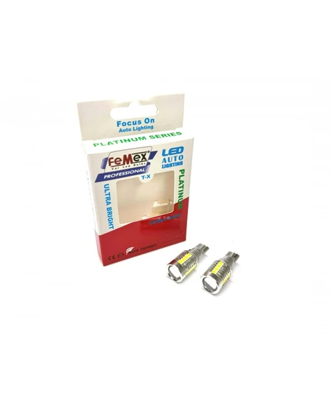 FEMEX Platinum Mercekli Beyaz T15 W16W  18smd  10W Led Ampul ürün görseli 1
