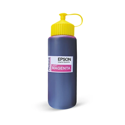 Epson 500 ml Uyumlıu Photoink Açık Kırmızı Mürekkep L800/1800 ürün görseli 1