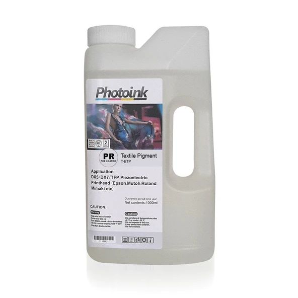 Epson Piezzo Kafalar için 1000 ml Pre Coating (Ön Sıvı) Tekstil (T-ETP) ürün görseli 1