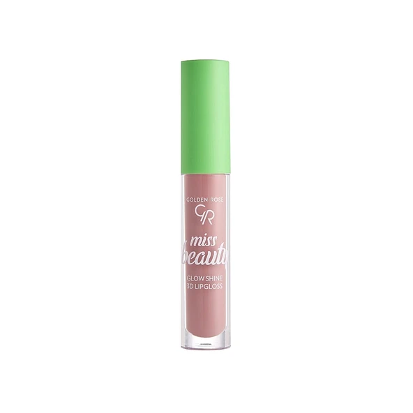 Golden Rose Miss Beauty Glow Shine 3D Lipgloss - 02 Baby Pink - Dudak Parlatıcısı 4.5 ml ürün görseli 1