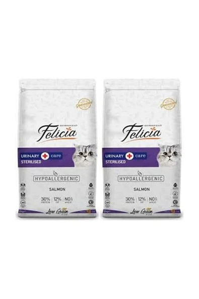 Felicia Somonlu Kısırlaştırılmış Kedi Maması 2 kg x 2 Adet ürün görseli 1