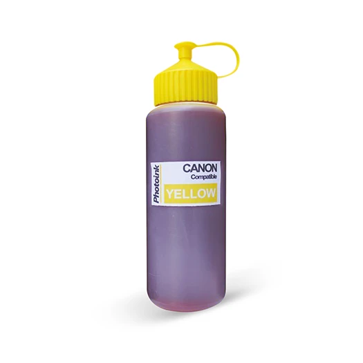 Canon Yazıcılar için uyumlu 500 ml Sarı Mürekkep (PHOTOINK Akıllı Mürekkep) ürün görseli 1