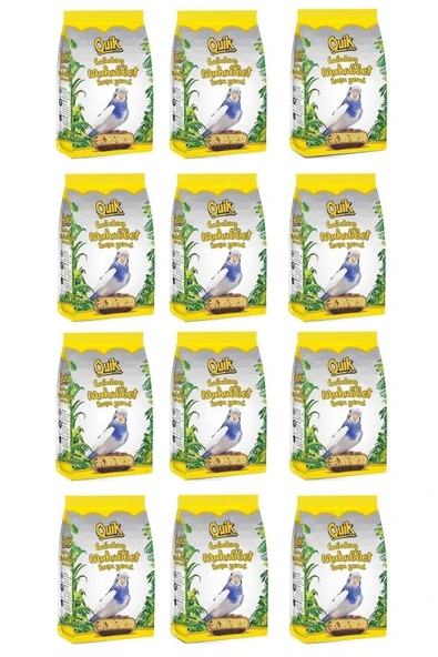 Quik Quık Special Kabuksuz Kuş Yemi 400 gr X 12 Adet ürün görseli 1