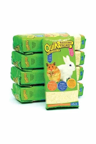 Quik Kemirgen Talaşı 15 Lt 5 Adet ürün görseli 1