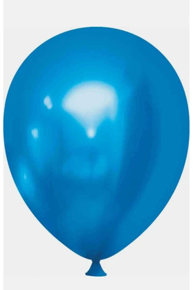 HBK Balon Mavi Krom Balon 11 inç 20 adet Mavi ürün görseli 1