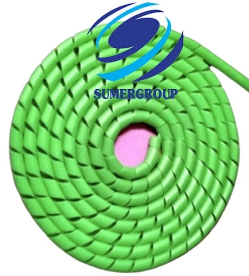 SUMERGROUP HELEZON KABLO TOPLAMA SPİRALİ YEŞİL 8MM 100METRE ürün görseli 1