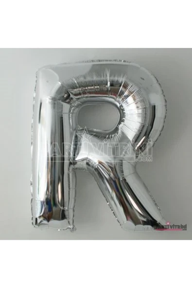 ikm balon Gümüş Harf Folyo Balon Gümüş ürün görseli 1