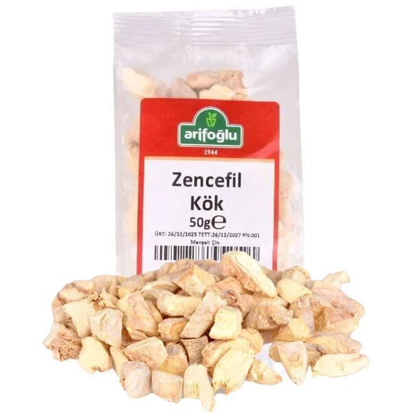 Arifoğlu Zencefil Kök Parça 50g ürün görseli 1