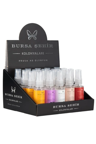 Kolonya Seti, 45 ml, (ALTIN LİMON, MİSİ SİYAH İNCİR ÇİÇEĞİ, YEŞİL BEYAZ, İPEK YOLU, İZNİK BAHÇELERİ) ürün görseli 1
