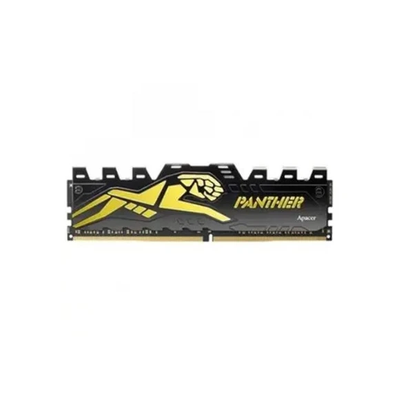 Apacer 16GB 1x16GB 3200MHz DDR4 Panther Black-Gold AH4U16G32C28Y7GAA