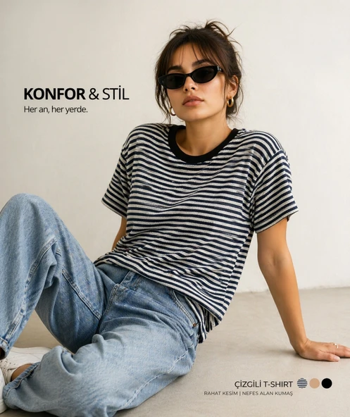 T-shirt Yeni Sezon Yıka Giy L ürün görseli 1