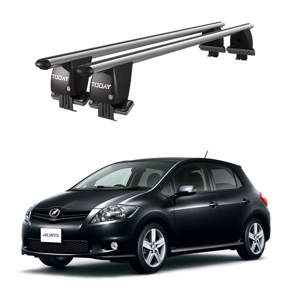 Royal Subaru Trezia (2011 ve Sonrası) Uyumlu Gri Kilitli Ara Atkı Port Bagaj Tavan Barı ürün görseli 1