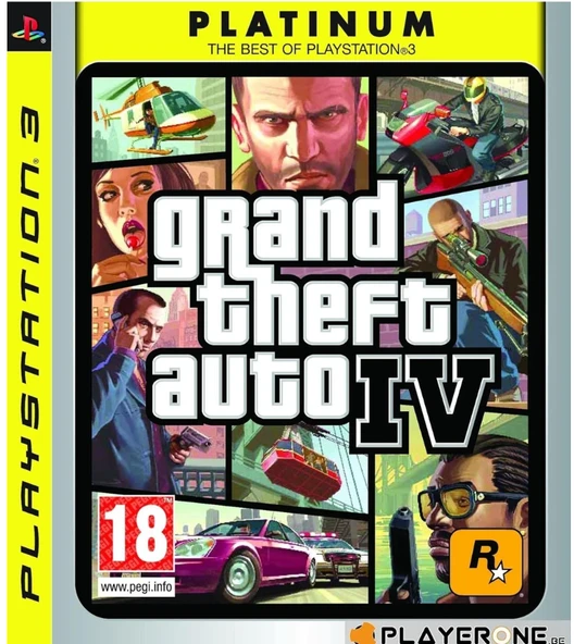 Gta IvPlatinum Ps3 CD Oyun Tehsir - Resim 3