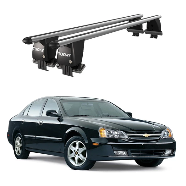 Royal Chevrolet Epica (2005-2011) Uyumlu Gri Kilitli Ara Atkı Port Bagaj Tavan Barı ürün görseli 1