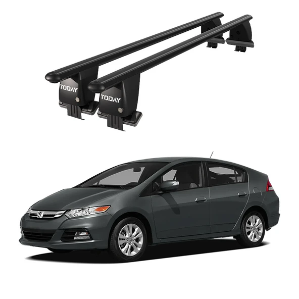 Royal Honda Insight III (2009-2014) Uyumlu Siyah Kilitli Ara Atkı Port Bagaj Tavan Barı ürün görseli 1