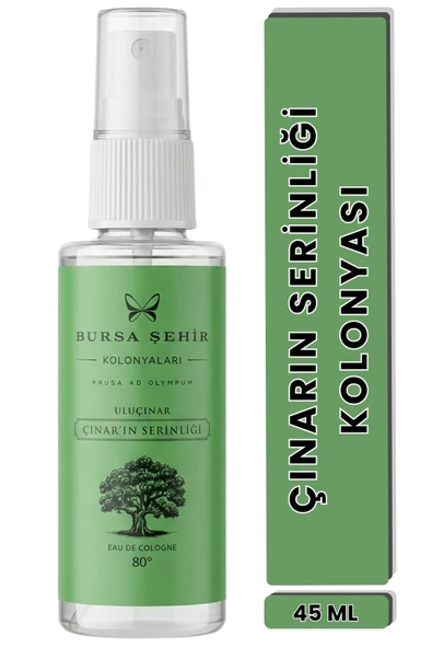 Uluçınar Çınarın Serinliği Kolonyası 45 ml Kolonya Sprey ürün görseli 1