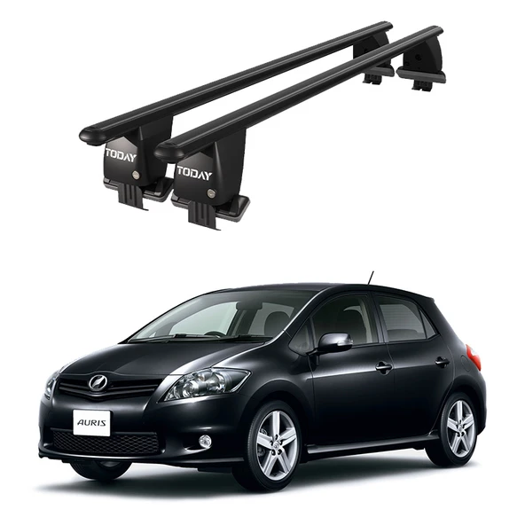 Royal Subaru Trezia (2011 ve Sonrası) Uyumlu Siyah Kilitli Ara Atkı Port Bagaj Tavan Barı ürün görseli 1