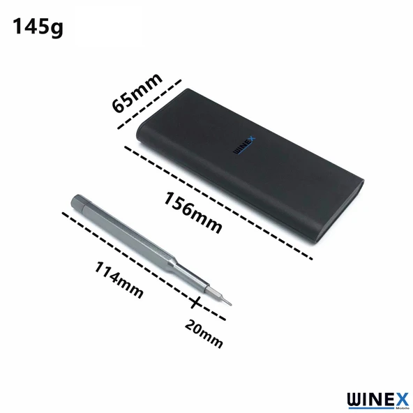 Winex 24'lü Hassas Tornavida Seti - Resim 5