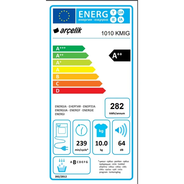 Arçelik 1010 KMIG Kurutma Makinesi - Resim 6