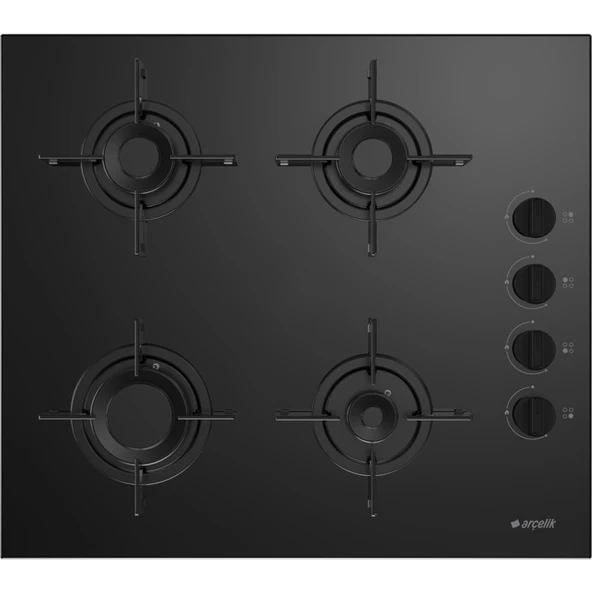 Arçelik OCD T 601-1 ES Gazlı Cam Tablalı Ocak ürün görseli 1