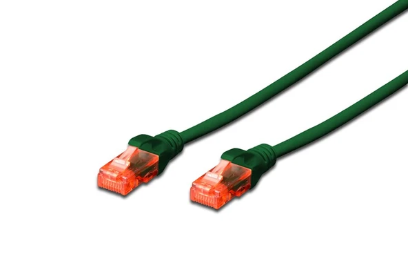 Digitus Patch Kablo Cat6 Yeşil (0.5m) ürün görseli 1