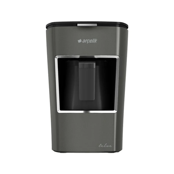 Arçelik K 3300 Mini Telve Gri Kahve Makinesi 3 Fincan Kapasite ile Otomatik Kapanma Özelliği ürün görseli 1
