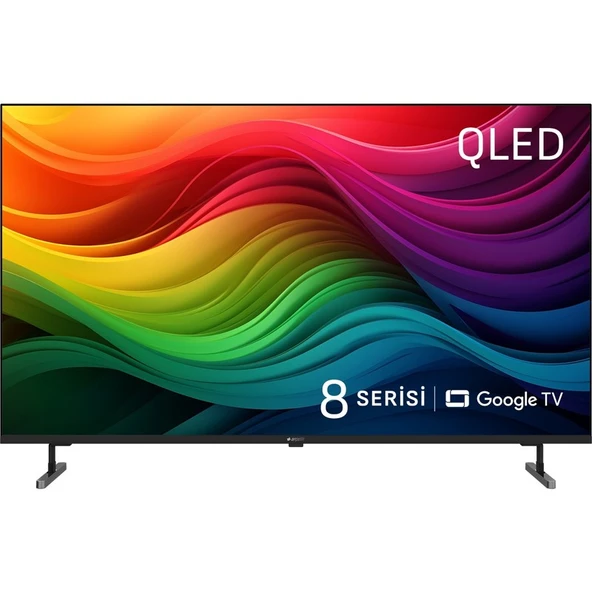 Arçelik 8 serisi QLED 55" 4K UHD Google TV - A 855 C Smart TV ürün görseli 1