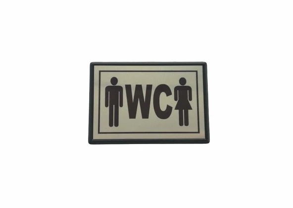 Cemax Yönlendirme Büyük WC Bay Bayan 13X8,5 cm ürün görseli 1