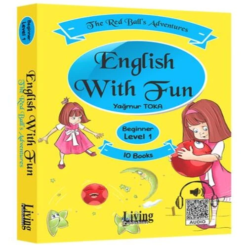 English With Fun Level 1 - 10 - The Red Ball’s Adventures ürün görseli 1