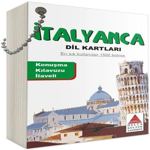 Delta Kültür İtalyanca Dil Kartları ürün görseli 1