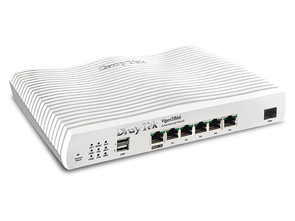 Draytek Vigor 2866 VDSL2 & ADSL2 Router Modem - Resim 3