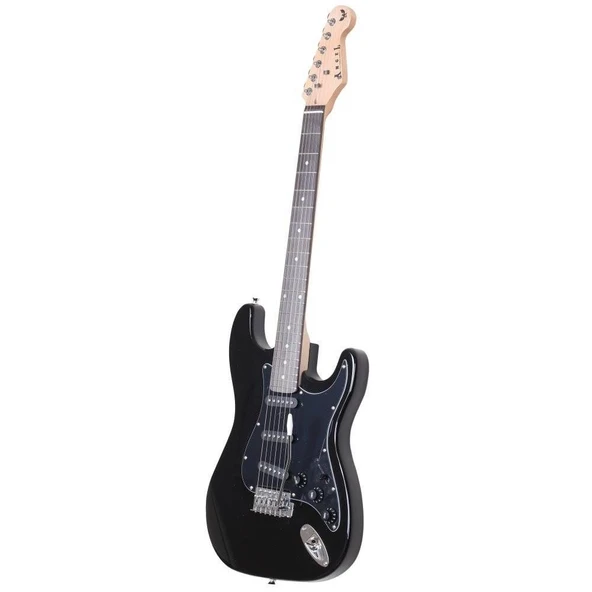 Angel AEG111-BK Siyah Elektro Gitar - Resim 2