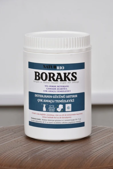 NATURRIO NATURRIO Kutulu Doğal Boraks Bitkiler İçin 810 gr – Doğal Bor Kaynağı | Toprak ve Yaprak Besleme Desteği ürün görseli 1