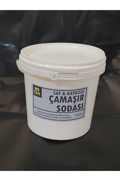 WD Türk WD Türk ÇAMAŞIR SODASI 800 gr Deterjan Katkısı Kireç Önleyici Sodyum Karbonat ürün görseli 1