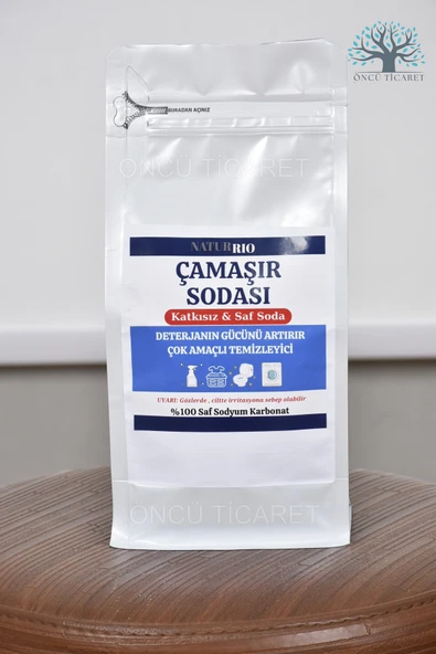 NATURRIO NATURRIO Sodyum Karbonat 900 gr Çamaşır Sodası – Doğal Temizlik, & Beyazlatıcı ürün görseli 1