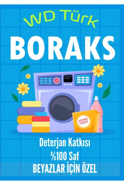 WD Türk WD Türk Saf Boraks | Beyazlar İçin Özel | 3 kg ürün görseli 1