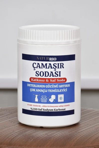 NATURRIO NATURRIO Kutulu Sodyum Karbonat 800 gr Çamaşır Sodası – Doğal Temizlik, & Beyazlatıcı ürün görseli 1