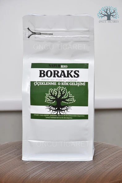 NATURRIO NATURRIO Doğal Boraks Bitkiler İçin 810 gr – Doğal Bor Kaynağı | Toprak ve Yaprak Besleme Desteği ürün görseli 1