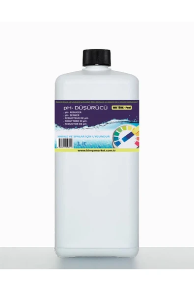 WD Türk WD Türk Havuz Suyu Ph Düşürücü 1 lt Sıvı ürün görseli 1